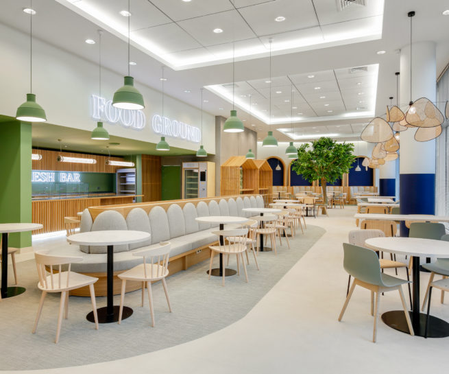 Aménagement cafeteria